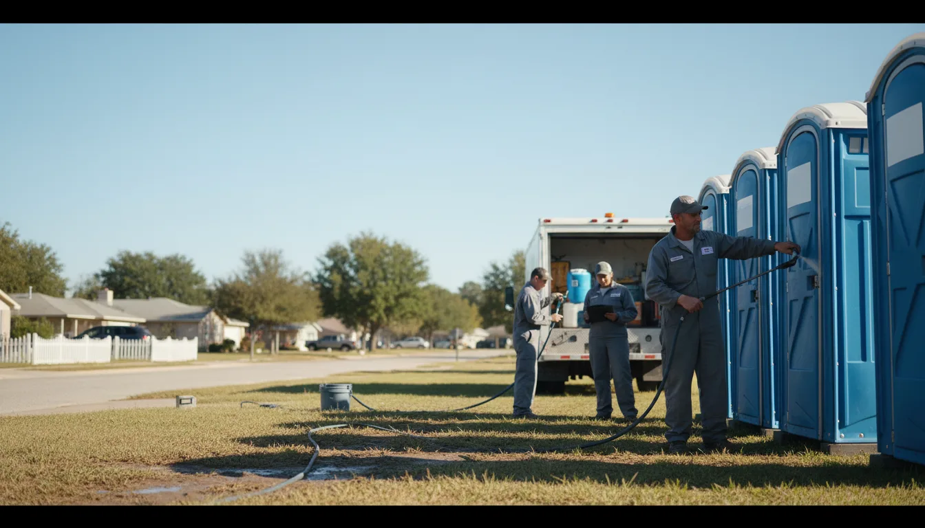 Long-Term Portable Toilet Rental in Bowling Green, VA near me